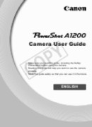 Canon PowerShot-A1200 PowerShot A1200 Camera User Guide